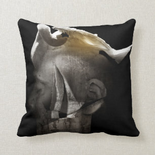 Swan 2013 throw pillow