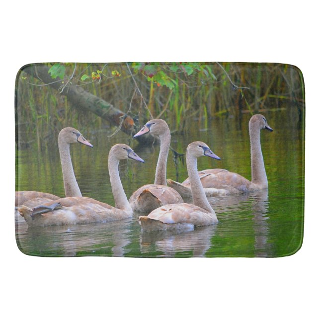 Swan Bath Mat (Front)