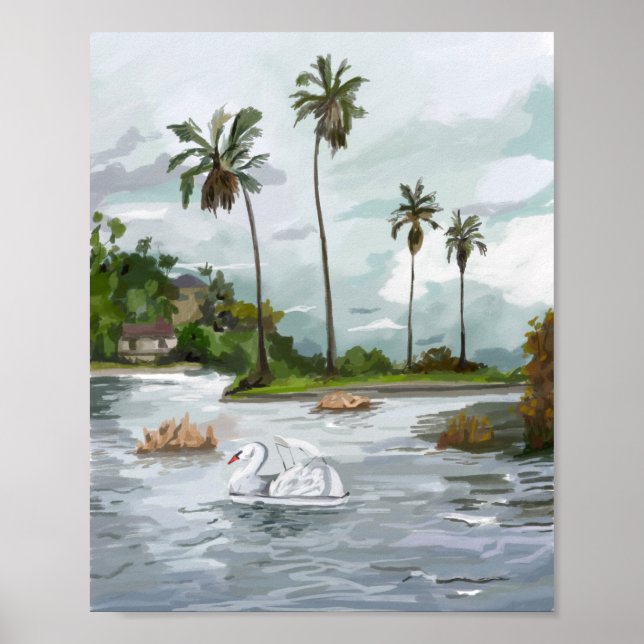 Swan Boats Poster (Front)