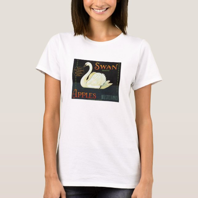 Swan Brand Apples T-Shirt (Front)