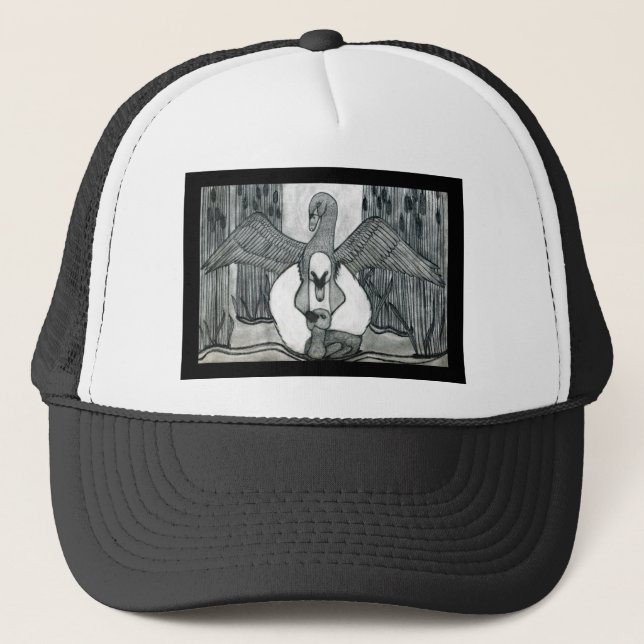 Swan Family Trucker Hat (Front)