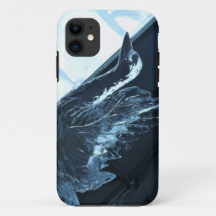 Swan Ice Sculpture, Quebec, Canada iPhone 11 Case