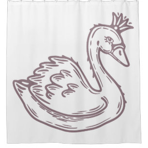 Swan in crown