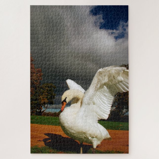 Swan Jigsaw Puzzle (Vertical)