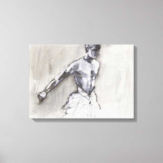 Swan Lake 2001 Canvas Print (Front)