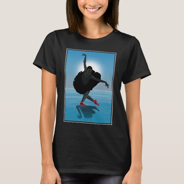 Swan Lake Ballerina T-Shirt (Front)