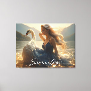 SWAN LAKE - BALLET & DANCE - CANVAS PRINT