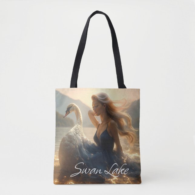 SWAN LAKE - BALLET & DANCE -  TOTE BAG (Front)