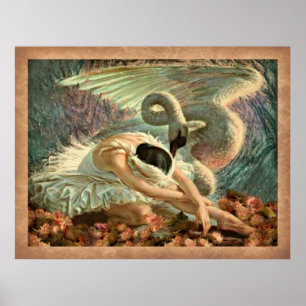 Swan Lake Ballet Poster