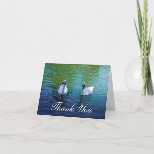 Swan Lake - cartes de remerciements