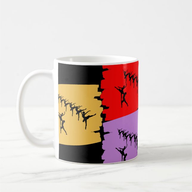 Swan Lake Dancers Coffee Mug (Left)