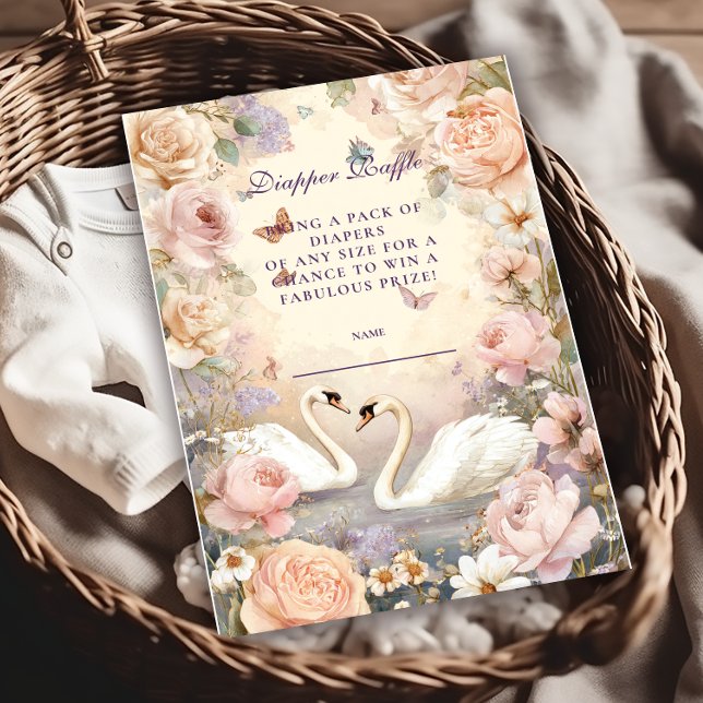 Swan Lake Garden  Diapper Raffle  Enclosure Card (Creator Uploaded)