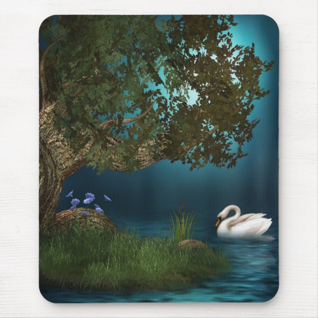 Swan lake mouse pad (Front)