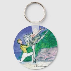 Swan Lake Odette Keychain