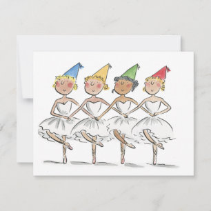 Swan Lake Party Invitation