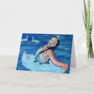 Swan Lake Princess Card