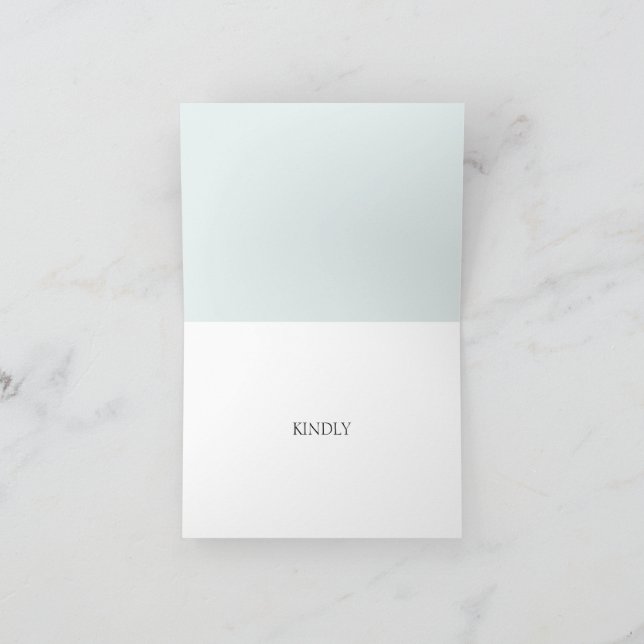 Swan Lake, Thank You Note Card (Inside)