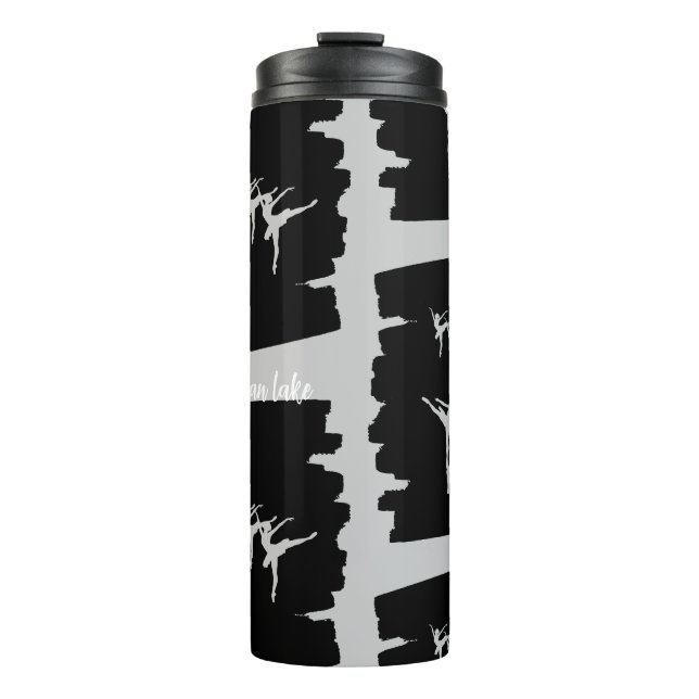Swan Lake Thermal Tumbler (Front)