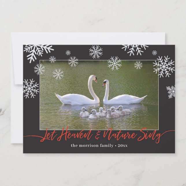 Swan Let Heaven & Nature Sing (Front)