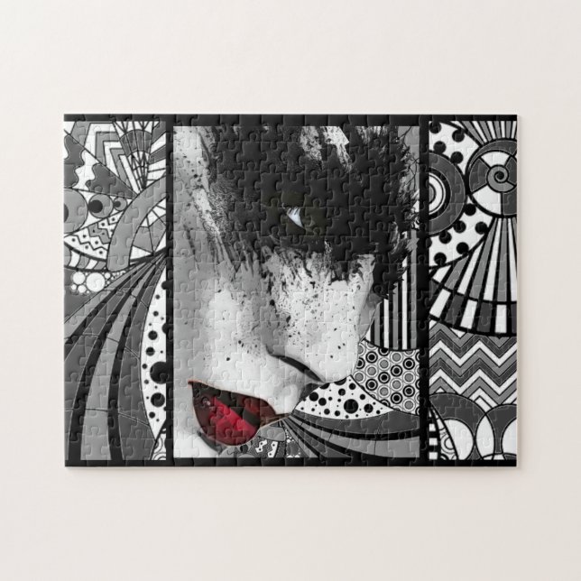 Swan lips Puzzle (Horizontal)