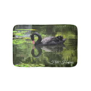 Swan Love Bath Mat