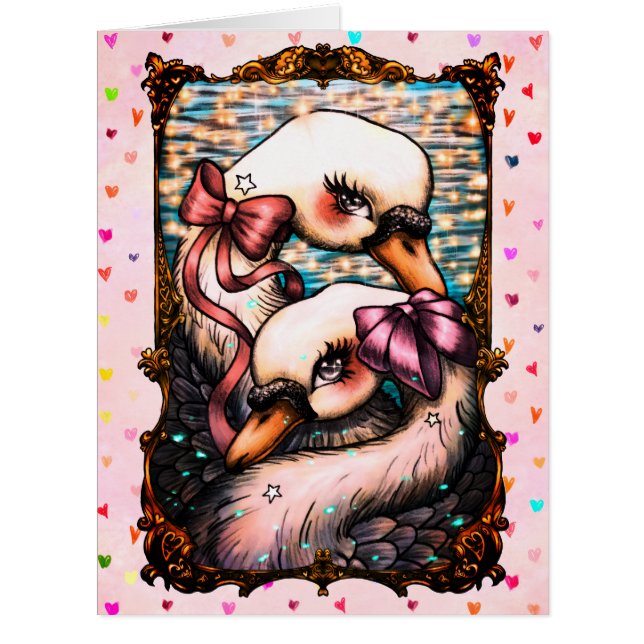 Swan lovers (Devant)