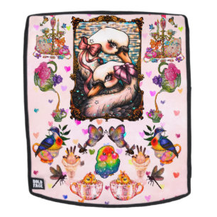 Swan lovers backpack