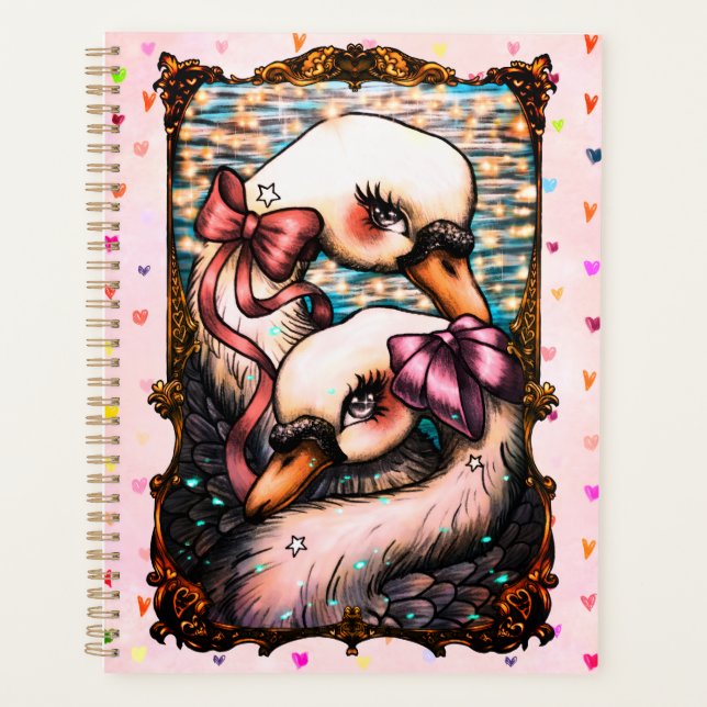 Swan lovers planner (Front)