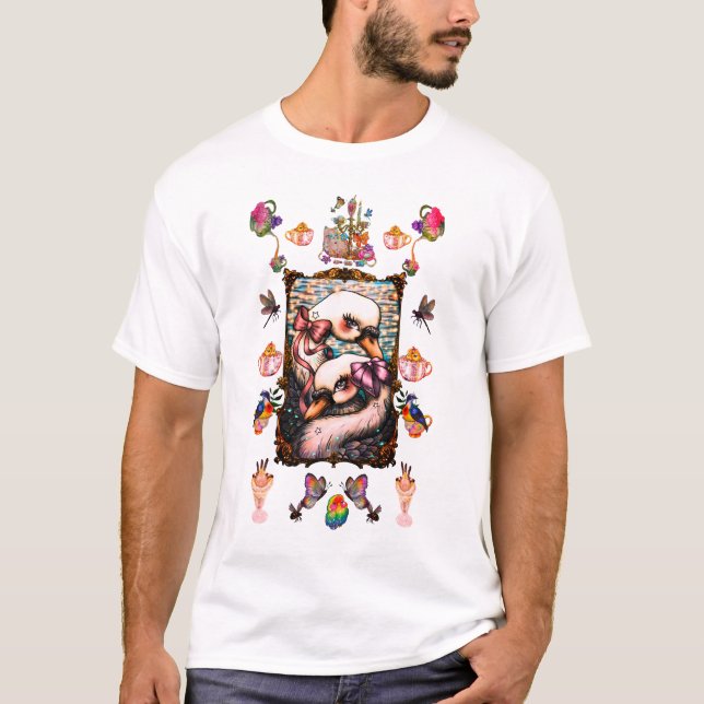 Swan Lovers T-Shirt (Front)