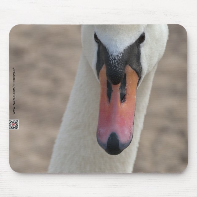 Swan Mouse Pad (Front)