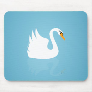 Swan Mouse Pad