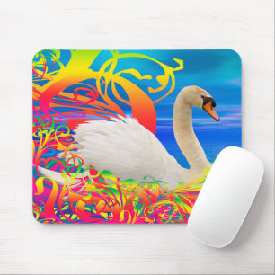 Swan Nest Mouse Mat