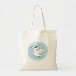 Swan Personalized Tote Bag