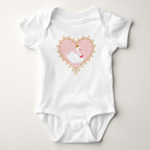 Swan Princess Ballet Onsie Baby Bodysuit