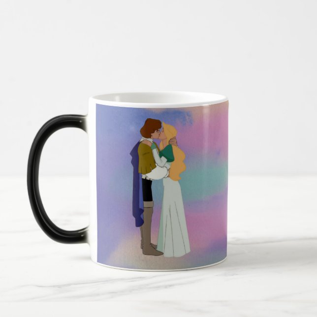 Swan Princess Kiss Mug (Left)