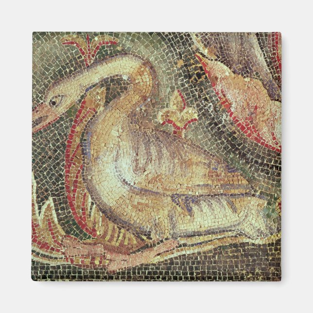 Swan, restored c.1200 magnet (Front)