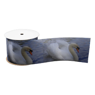 Swan Ribbon Satin Ribbon