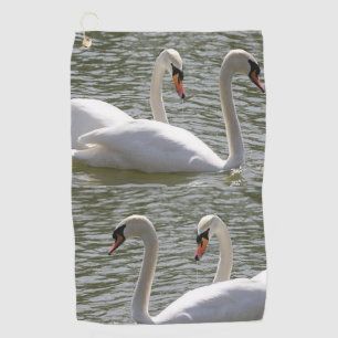 Swan serviette de golf