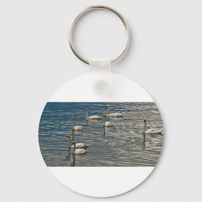 Swan Song Keychain (Front)