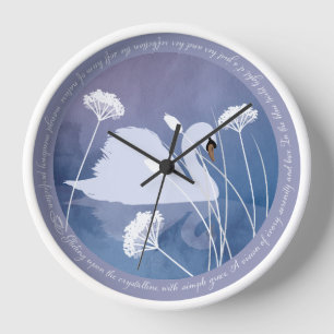 Swan Song Wall Clock