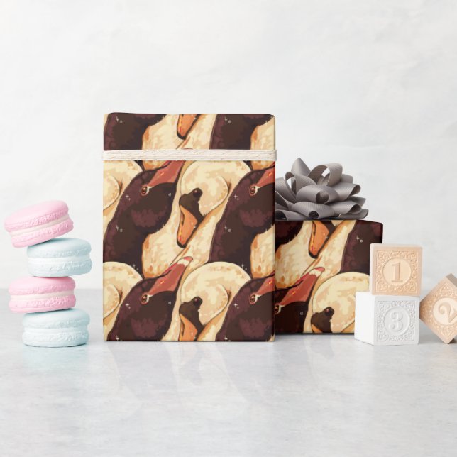 Swan Song Wrapping Paper (Baby Shower)