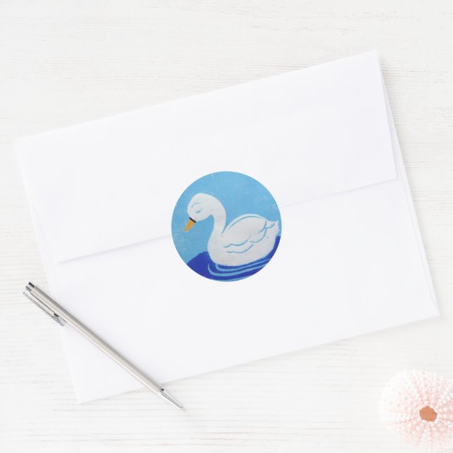 Swan Stickers (Envelope)