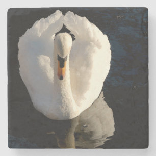 Swan Stone Coaster