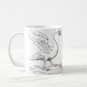 Swan Symbol of Love and Fidelity Fine Art Coffee Mug