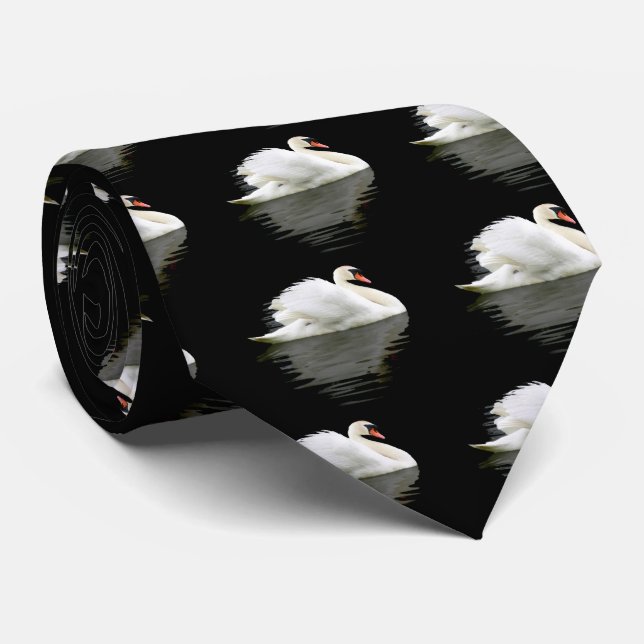 Swan Tie (Rolled)
