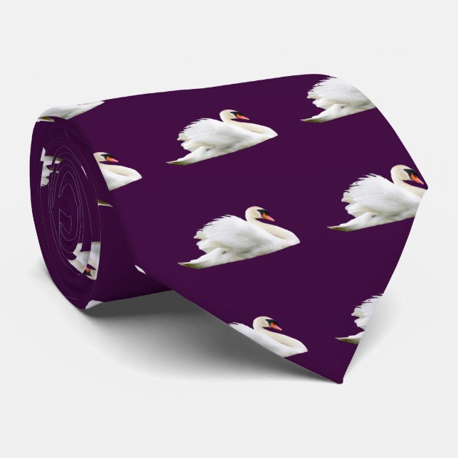 Swan Tie (Rolled)