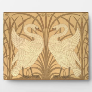 Swan wallpaper design plaque