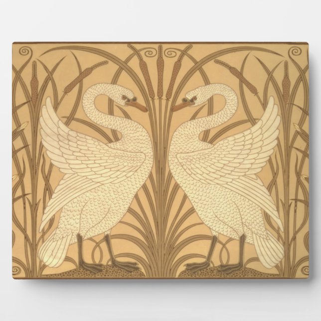 Swan wallpaper design plaque (Front)