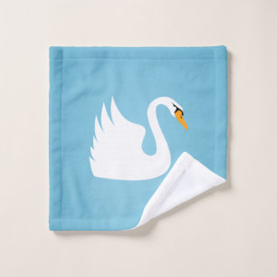 Swan Wash Cloth