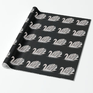 Swan Wrapping Paper